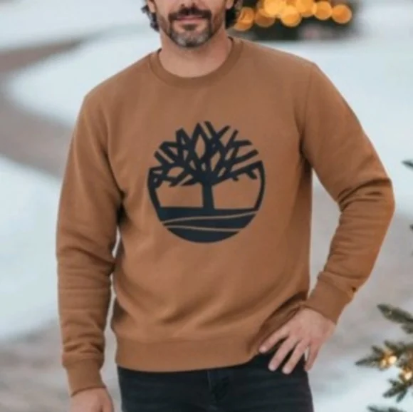 Timberland Rust Colored Unisex Sweatshirt XL (SW1) - Picture 2 of 10